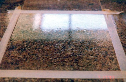 Granite’s common sickness caused by salt from underneath